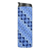 Hy Blue Ikat 8 Thermosbeker (Geroteerd rechts)