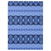 Hy Blue Ikat 9 Klembord (Achterkant)