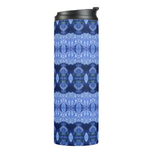 Hy Blue Ikat 9 Thermosbeker (Gedraaid links)