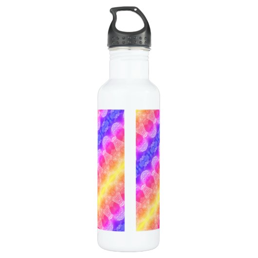 Hy Blue Ikat Ipanema Waterfles (Achterkant)