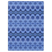 Hy Blue Ikat Klembord (Achterkant)