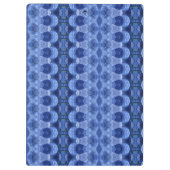 Hy Blue Ikat Klembord (Achterkant)