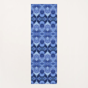 Hy Blue Ikat Pouf Yogamat