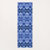 Hy Blue Ikat Pouf Yogamat (Achterkant)