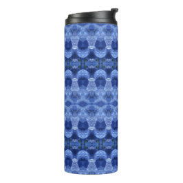 Hy Blue Ikat Thermosbeker