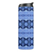 Hy Blue Ikat Thermosbeker (Gedraaid links)