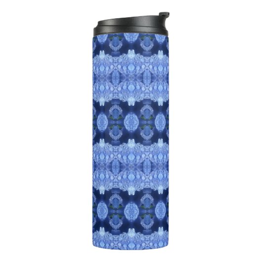 Hy Blue Ikat Thermosbeker (Gedraaid links)