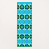 Hy Blue Ikat Zen Yogamat (Voorkant)