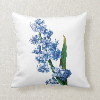 Hyacinde dubbele bloemenrooster kussen