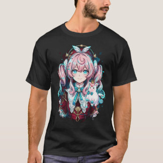 Hyacine HSR Arts Hyacinthia Regenboog Licht Buff T-shirt
