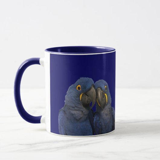 Hyacinne Macaw Parrot Rare Blue Mok (Links)