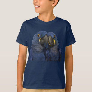 Hyacinne Macaw Parrot Rare Blue T-shirt