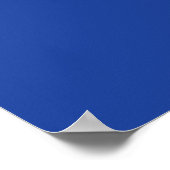 Hyacint Ara Blauw Poster (Hoek)