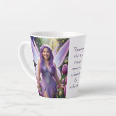 Hyacint Feeënkoningin Latte Mok (Linkerhoek)