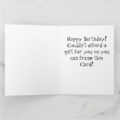 Hyacint Macaw Parrot Bird Happy Birthday Grote Kaa Kaart (Binnen)