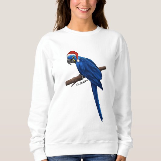 Hyacint macaw vakantie sweatshirt (Voorkant)