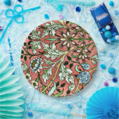 Hyacint - William Morris Design Papieren Bordje (Feest)
