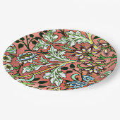 Hyacint - William Morris Design Papieren Bordje (Gekanteld)