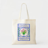 'Hyacinten'-Canvas tas (Voorkant)