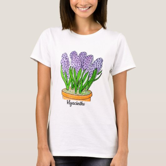 Hyacinten T-shirt (Voorkant)
