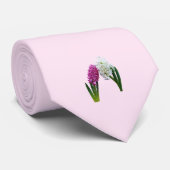 Hyacinten Verliefd Stropdas (Opgerold)