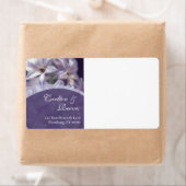 Hyacinth Blooms Shipping Etiket (Insitu)