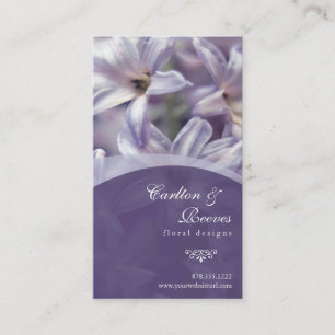 Hyacinth Blooms Visitekaartje