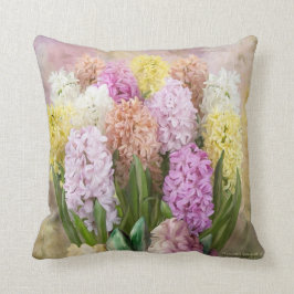 Hyacinth Bouquet 2 Art Designer Pillow Kussen