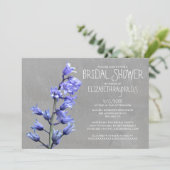 Hyacinth Bridal Shower Invitations Kaart (Staand voorkant)