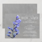 Hyacinth Bridal Shower Invitations Kaart (Voorkant / Achterkant)