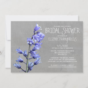 Hyacinth Bridal Shower Invitations Kaart