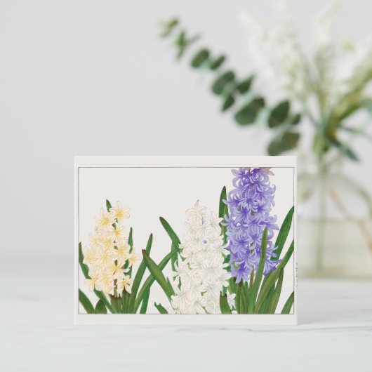 Hyacinth door Tanigami Konan Briefkaart (Staand voorkant)