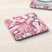 Hyacinth Edited Onderzetter (Linkerzijde)