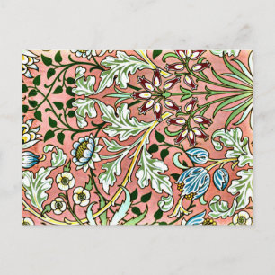 Hyacinth, een William Morris-patroon Briefkaart