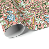 Hyacinth, een William Morris-patroon Cadeaupapier (Rol Hoek)