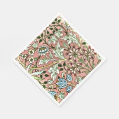 Hyacinth, een William Morris-patroon, Servet (Hoek)