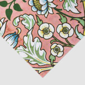 Hyacinth, een William Morris-patroon Tissuepapier (Detail)
