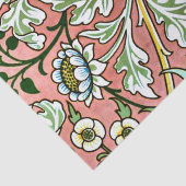 Hyacinth, een William Morris-patroon Tissuepapier (Detail)