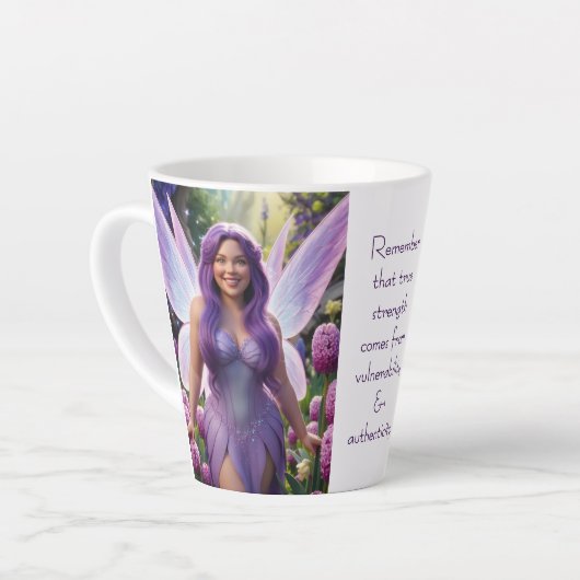 Hyacinth Fairy Latte Mok (Linkerhoek)