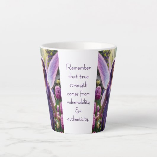 Hyacinth Fairy Latte Mok (Voorkant)