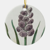 Hyacinth Flower (door Johann Michael Seligmann) Keramisch Ornament (Voorkant)