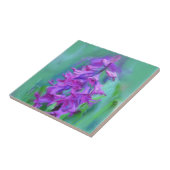Hyacinth Flower Tegeltje (Zijkant)