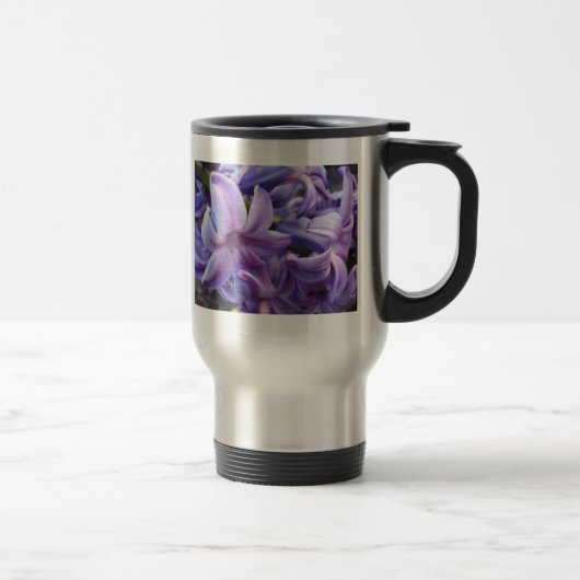 Hyacinth Flowers Travel Mug Reisbeker (Rechts)
