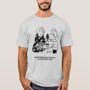 Hyacinth House Plant Pun Cartoon T-shirt