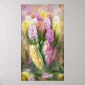 Hyacinth in Hyacinth Vase 2 fijn Poster/Afdruk Poster (Voorkant)