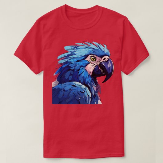 Hyacinth Macaw 2 T-shirt (Design voorkant)