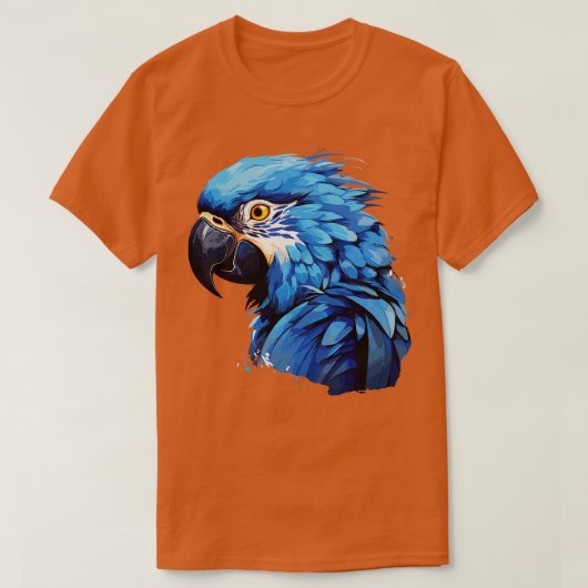 Hyacinth Macaw 8 T-shirt (Design voorkant)