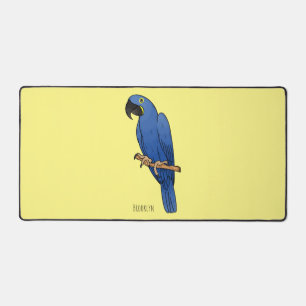 Hyacinth macaw bird cartoon illustraties bureaumat
