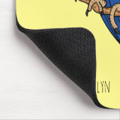 Hyacinth macaw bird cartoon illustraties muismat (Hoek)