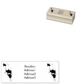 Hyacinth macaw bird cartoon illustraties rubberstempel (Gestempeld)